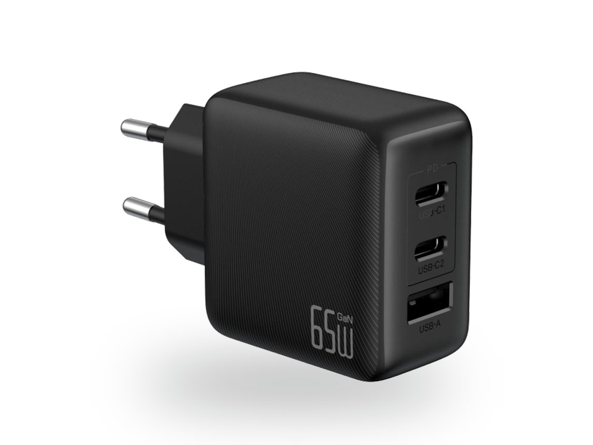 GaN PD Charger 65W Three Port (TPD-663)