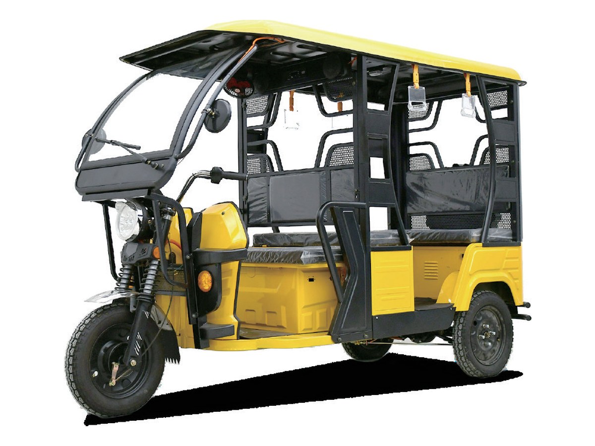 Jinpeng WH Electric Passenger Tricycle (5-Seat Canopy)