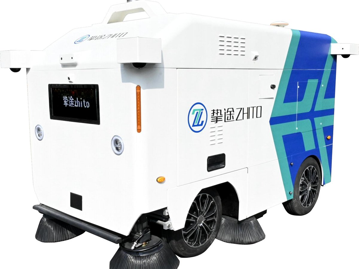 Unmanned Road Sweeper — ZT240