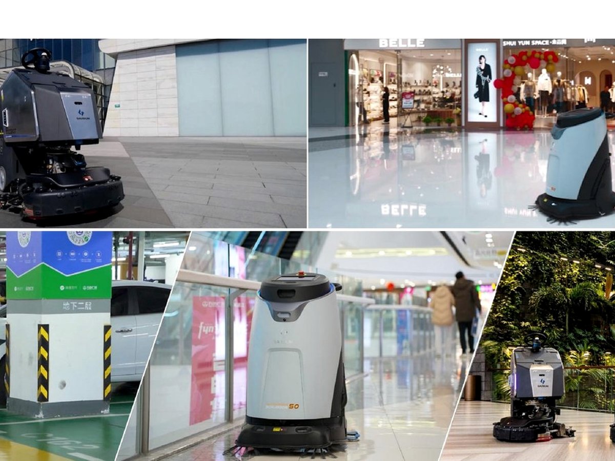 Commercial Scrubber — Gaussian Robotics Series