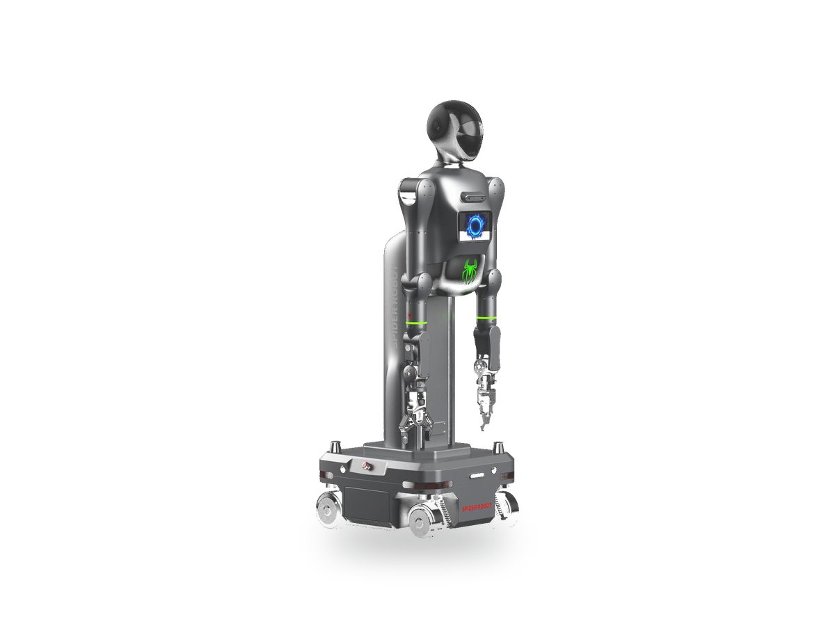 Workstation Wheeled Humanoid — Spider Robot