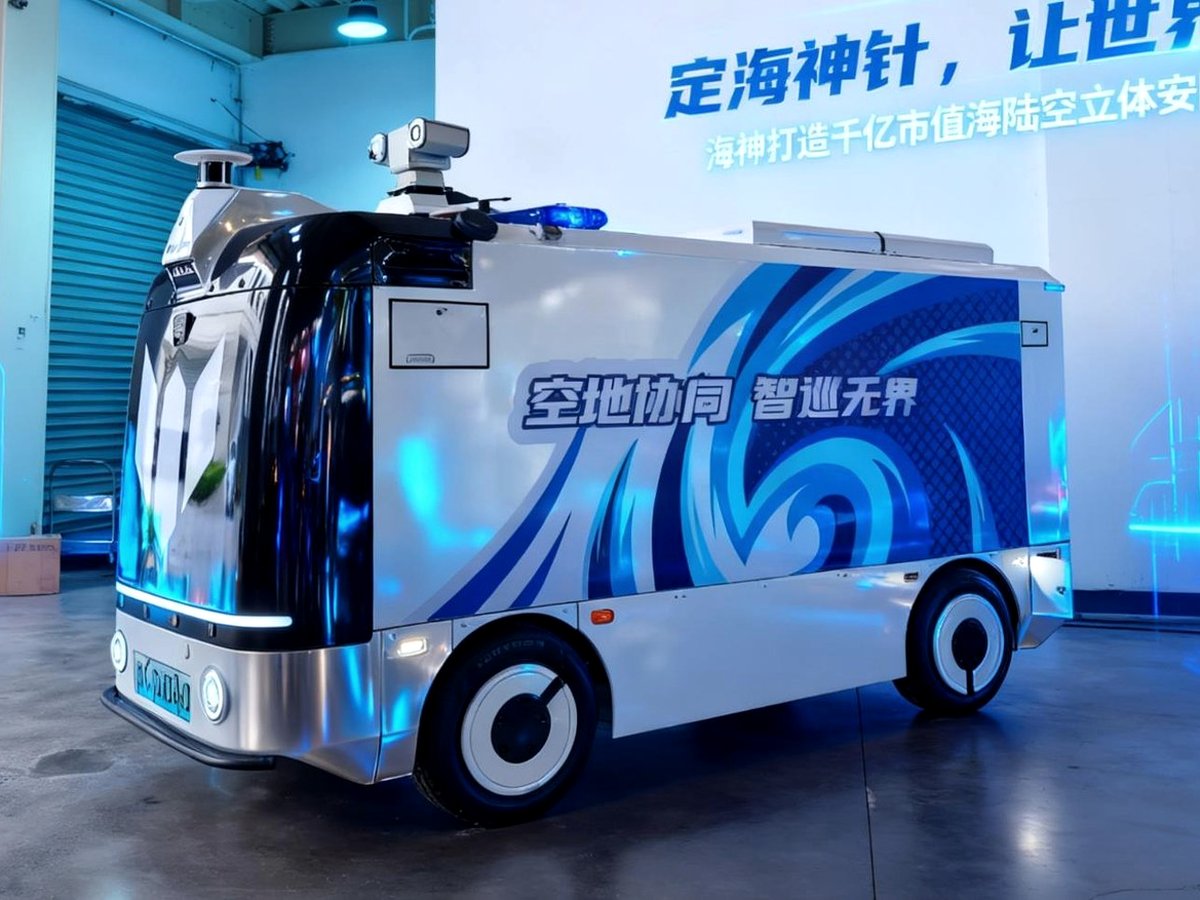 Unmanned Patrol Vehicle — Haishen Miniwhale
