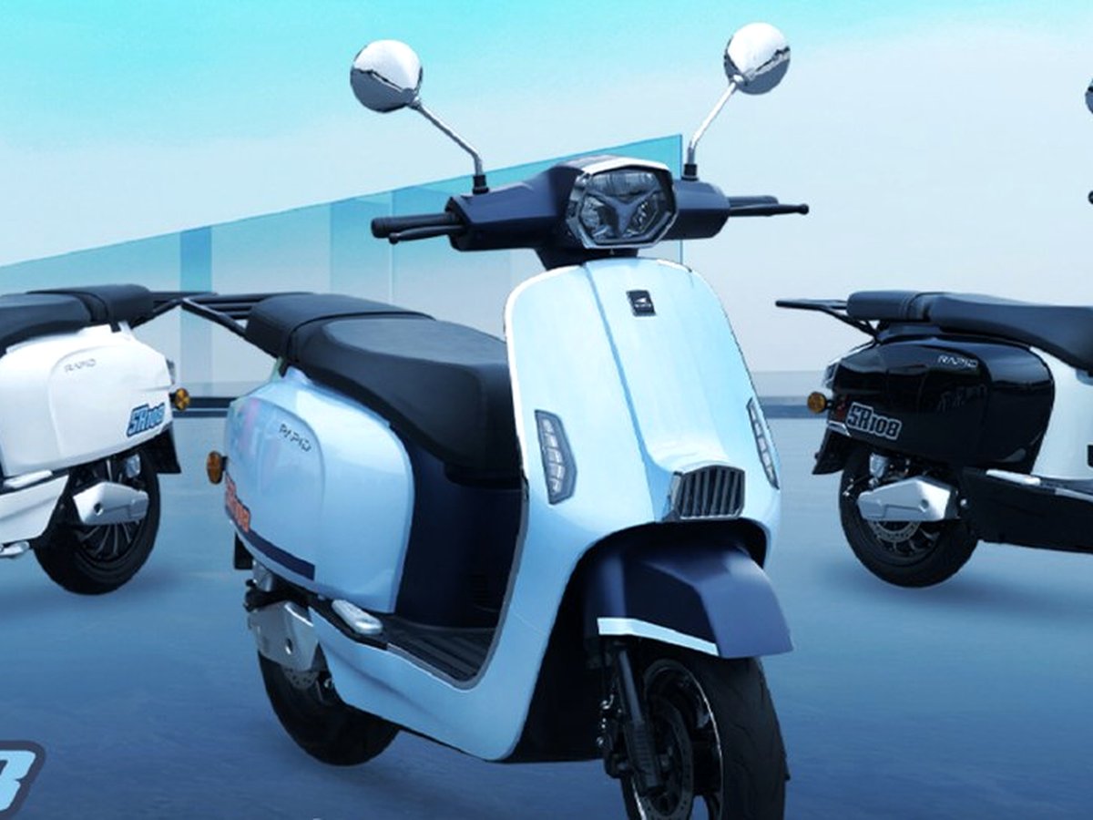 FELO SR108 Retro Electric Scooter — 80km/h, 100km Range