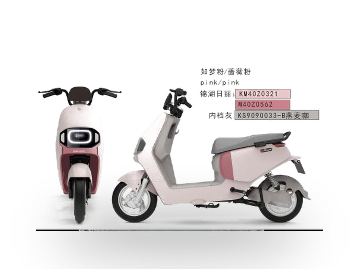 A2 Electric Moped/Scooter — 350W / 500W / 800W (three trims)