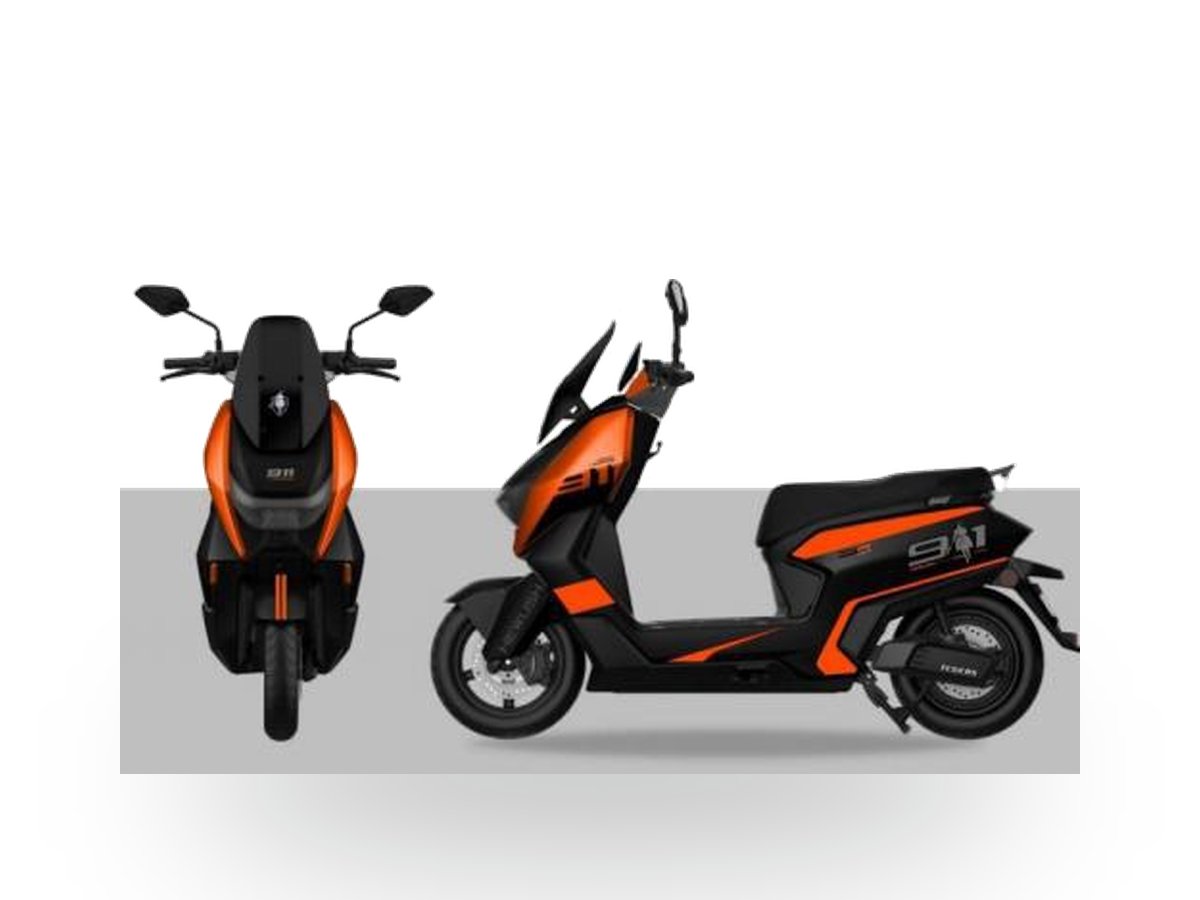 A14 Electric Moped/Scooter — single 2500W high-speed trim