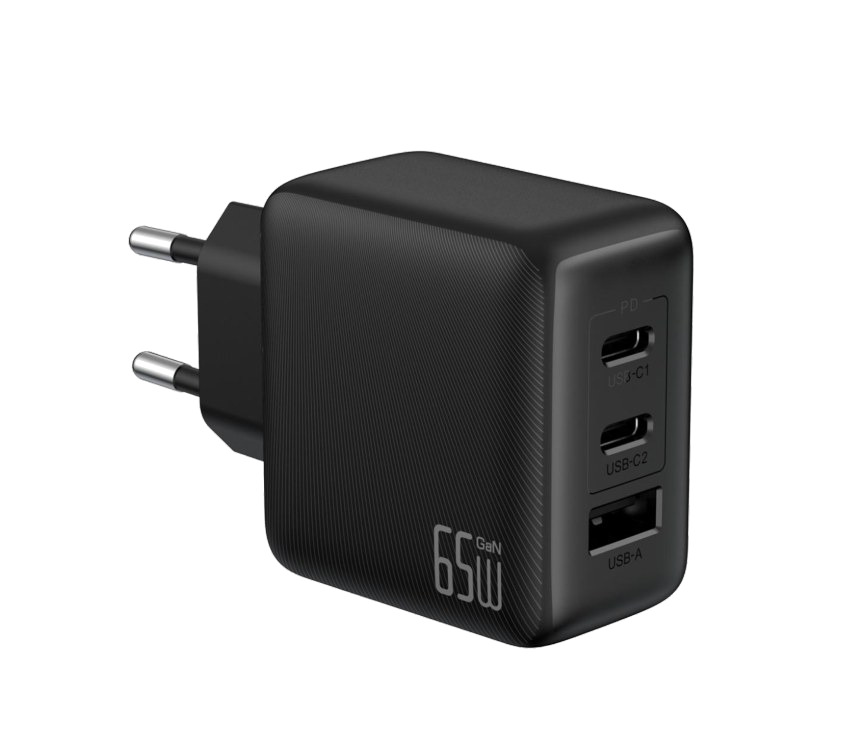 GaN PD Charger 65W Three Port (TPD-663)